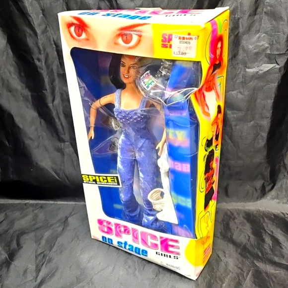 Spice Girls on Stage Sporty Spice Doll by Galoob (1998) NIB New Official - Picture 5 of 6